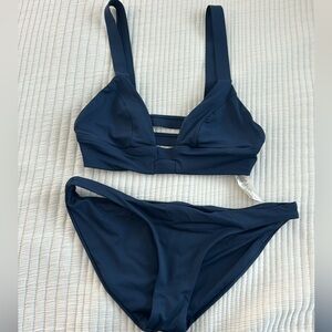 Vitamin A Women's Navy Bikini Set
